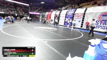 170 Class 1 lbs Cons. Round 1 - Violet Lewis, St. Charles vs Madysen Rayl, Versailles