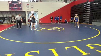 120 lbs Champ. Round 2 - Clara Ball, Wapello vs Madelyn Kenny, Benton Community