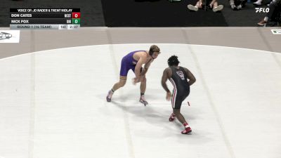 184 lbs Round 1 (16 Team) - Nick Fox, Northern Iowa vs Don Cates, NC State