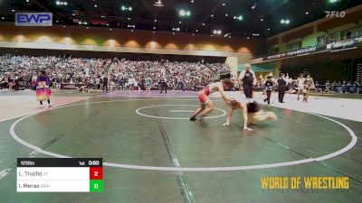 125 lbs Consi Of 64 #2 - Louie Trujillo, Central vs Isaiah Meras, Idaho Gold