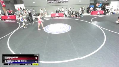 165 lbs Round 2 (10 Team) - Keanu Garcia, KCWA-FR vs Christian James Timms, SAWA-FR