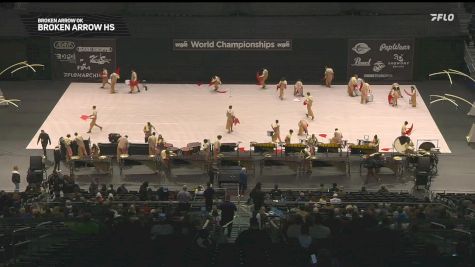 Broken Arrow HS "Broken Arrow OK" at 2025 WGI Percussion/Winds World Championships