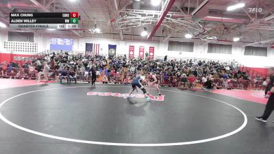175 lbs Quarterfinal - Max Chung, Concord vs Alden Willey, White Mountains