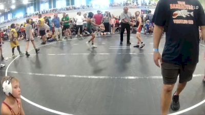 76-80 lbs Quarterfinal - Trevor Lindquist, Crystal Coast Grapplers vs Jacob Martinez, Panhandle Pitbulls