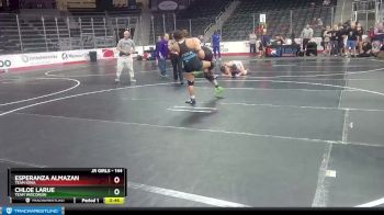 144 lbs Cons. Round 5 - Chloe LaRue, Team Wisconsin vs Esperanza Almazan, Team Iowa