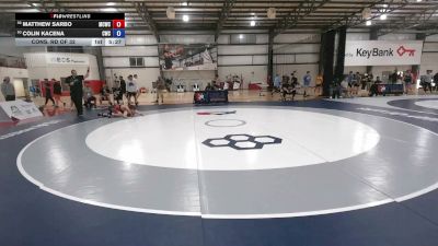 70 kg Cons. Rd Of 32 - Matthew Sarbo, Mountain Cat Wrestling Club vs Colin Kacena, Chippewa Wrestling Club