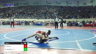 80 lbs Round Of 64 - Ashton Sims, Tulsa Union vs Rylan Jenkins, Fort Gibson Youth Wrestling