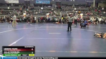 55 lbs Quarterfinal - Jedidiah Young, Nebraska Wrestling Academy vs Nolan Washburn, Moen Wrestling Academy