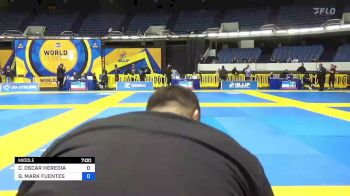CARLOS OSCAR HEREDIA vs GABRIEL MARK FUENTES 2022 World IBJJF Jiu-Jitsu No-Gi Championship