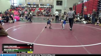 40 lbs Quarterfinal - Benjamin Holmes, Chelsea Wrestling vs Owen Prichard, White Plains Youth Wrestling