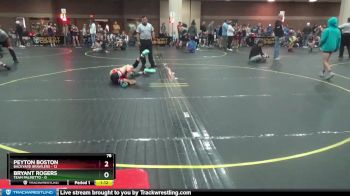 78 lbs Round 2 (6 Team) - Peyton Boston, Backyard Brawlers vs Bryant Rogers, Team Palmetto