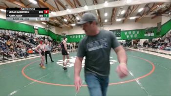 150 lbs Cons. Round 2 - Logan Anderson, Worland vs Kayd Allen, Mountain View