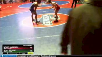 4 lbs Champ. Round 1 - Wyatt Anderson, North Oconee vs Tony Serrano, North Clayton