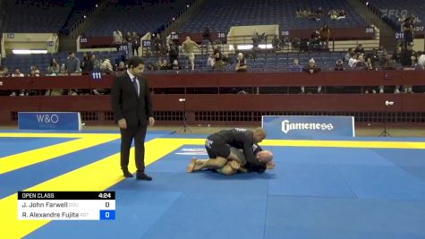 Justin John Farwell vs Rodrigo Alexandre Fujita 2024 Pan IBJJF Jiu-Jitsu No-Gi Championship