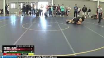 138 lbs Champ. Round 2 - Peyton Holden, Wild Buffalo Wrestling Club vs Jeriel Herrera, SVWC