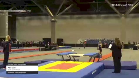 Koa Luu - Double Mini Trampoline, Stars Gymnastics - 2021 USA Gymnastics Championships