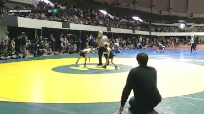 Rookie K-2 48 Champ. Round 1 - Walker Hogge, Tabb Wrestling Club vs James Cardente, Poquoson Athletic Association