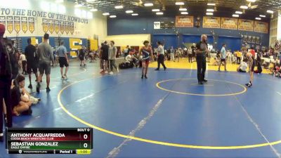 113 lbs Cons. Round 4 - Anthony Acquafredda, Cocoa Beach Wrestling Club vs Sebastian Gonzalez, Eagle Empire