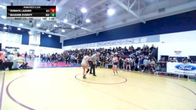 140 lbs Quarterfinal - Sumaya Lazaro, Northview vs Masuimi Everitt, Mayfair
