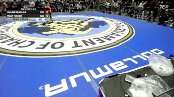 150 lbs Cons. Round 1 - Riley Nilsen, Placer vs Kialer Keahloa, Foothill