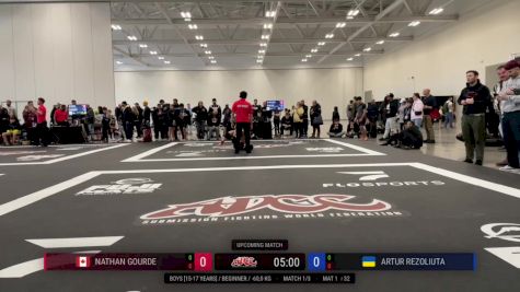 Nathan Gourde vs Artur Rezoliuta 2025 ADCC Niagara Open
