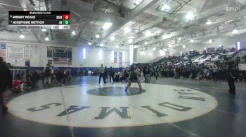 145 lbs Cons. Round 4 - Josephine Rettich, Aliso Niguel vs Wendy Rojas, Schurr