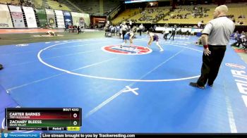 113 Class 4 lbs Cons. Round 2 - Carter Barnes, Troy Buchanan vs Zachary Bleess, Grain Valley