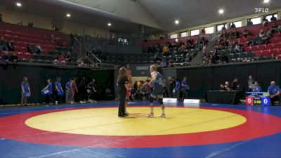 74 kg Quarterfinal - Nicholas Hooper, Dinos WC vs Trent Moses, Black Bears WC