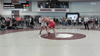 197 lbs Quarterfinal - Branson John, Maryland vs Braxton Lewis, VMI - UNATT