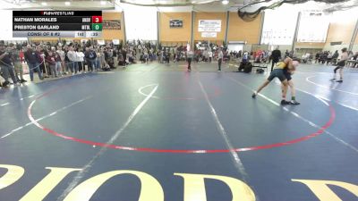 106 lbs Consi Of 8 #2 - Nathan Morales, Andover vs Preston Garland, Mt. Blue