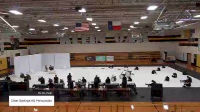 Clear Springs HS Percussion at 2021 TCGC Percussion Finale - East