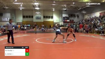 132 lbs Round Of 64 - Mason Parker, Va vs Aadam Alrimi, Nc