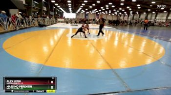 110 lbs Rd# 2 10:30am Friday - Massimo Perentin, Mat Assassins vs Alex Leon, Untouchables