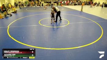 Semifinal - Kinley Pederson, Summit Wrestling Academy vs Autumn Linn, Detroit Lakes