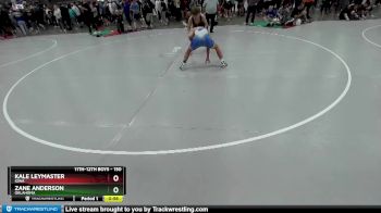 150 lbs Cons. Round 2 - Zane Anderson, Oklahoma vs Kale Leymaster, Iowa