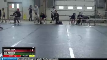 68 lbs Finals (2 Team) - Thales Silva, PA Alliance White vs Cub Romero, Vougars Honors