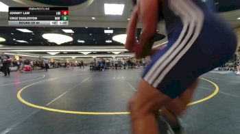 175 lbs Round Of 64 - Johnny Law, Liberty HS vs Cruz Eggleston, MAW Wrestling Academy