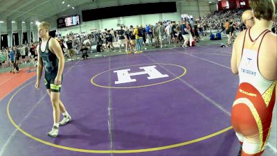 190 lbs Champ. Round 1 - Jaxen Bowyer, Michigan vs Gunner Taylor, Foxfire Wrestling Club