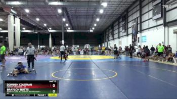 70 lbs 1st Place Match - Braylon Butts, North Carolina Wrestling Factory vs Dominik Coleman, Legacy Dragons