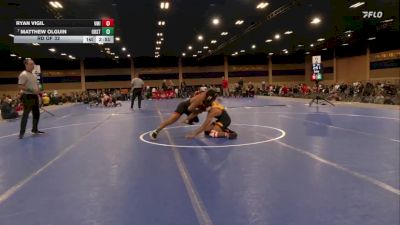 165 lbs Rd Of 32 - Ryan Vigil, Virginia Military Institute vs Matthew Olguin, Oregon State