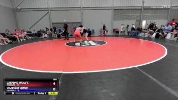 140 lbs Round 3 (8 Team) - Jasmine Wolfe, Missouri vs Vivienne Gitke, Colorado