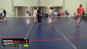 106 lbs 2nd Wrestleback (8 Team) - Cale Tucker, Alabama vs John Nguyen, Missouri