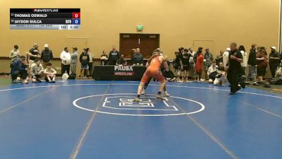 132 lbs Champ. Rd Of 32 - Thomas Oswald vs Jaydon Sulca, Bitetto Trained