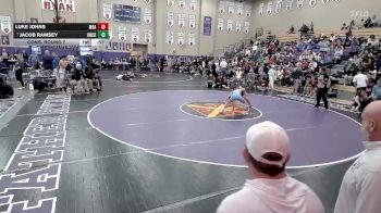 126 lbs Cons. Round 7 - Jacob Ramsey, Union County vs Luke Johns, Montgomery Bell Aca.