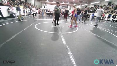 115 lbs Rr Rnd 1 - Paisley Perkins, Caney Valley Wrestling vs Kaydance Williams, Locust Grove Youth Wrestling