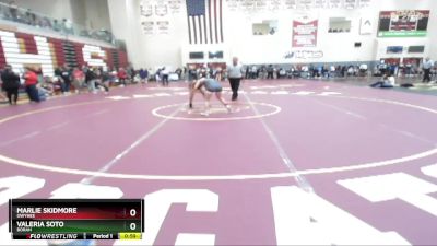 100 lbs Cons. Round 5 - Marlie Skidmore, Owyhee vs Valeria Soto, Borah