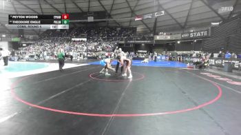Boys 2A 215 lbs Cons. Round 5 - Peyton Woods, Ephrata vs Theodore Engle, Pullman
