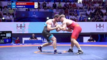 87 kg 1/4 Final - Payton Jon Jacobson, United States vs Aues Gonibov, Individual Neutral Athletes