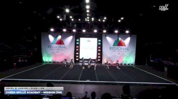 Cheer Skillz Academy - Mission One [2026 L2 Junior - Flex - D2] 2026 The Southwest Regional Summit