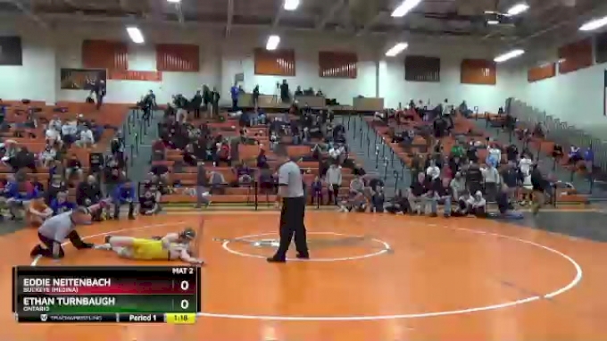 150 lbs 1st Place Match - Ethan Turnbaugh, Ontario vs Eddie Neitenbach ...